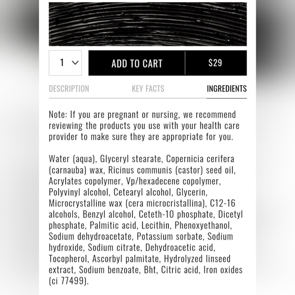 BLACK CARD MASCARA LIFT, CURL & LENGTHEN NEW - Picture 6 of 6